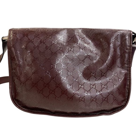 Gucci 201732 Crossbody Flap GG Imprime Shoulder Bag Oblique Shoulder Brand - Picture 2 of 8